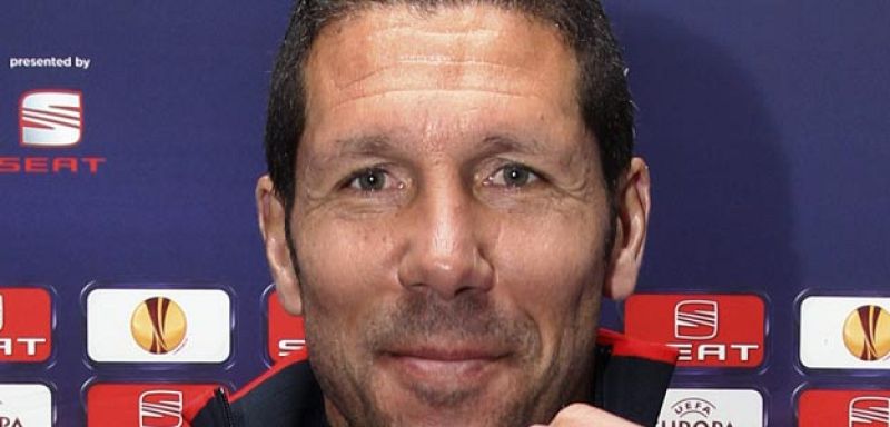 Simeone: "Un primer tiempo  extraordinario, de lo mejor que hemos hecho desde que estamos aquí."
