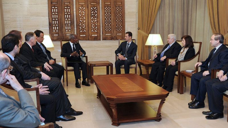 El enviado de la ONU para siria insta a Asad a "dar pasos concretos" para salir de la crisis