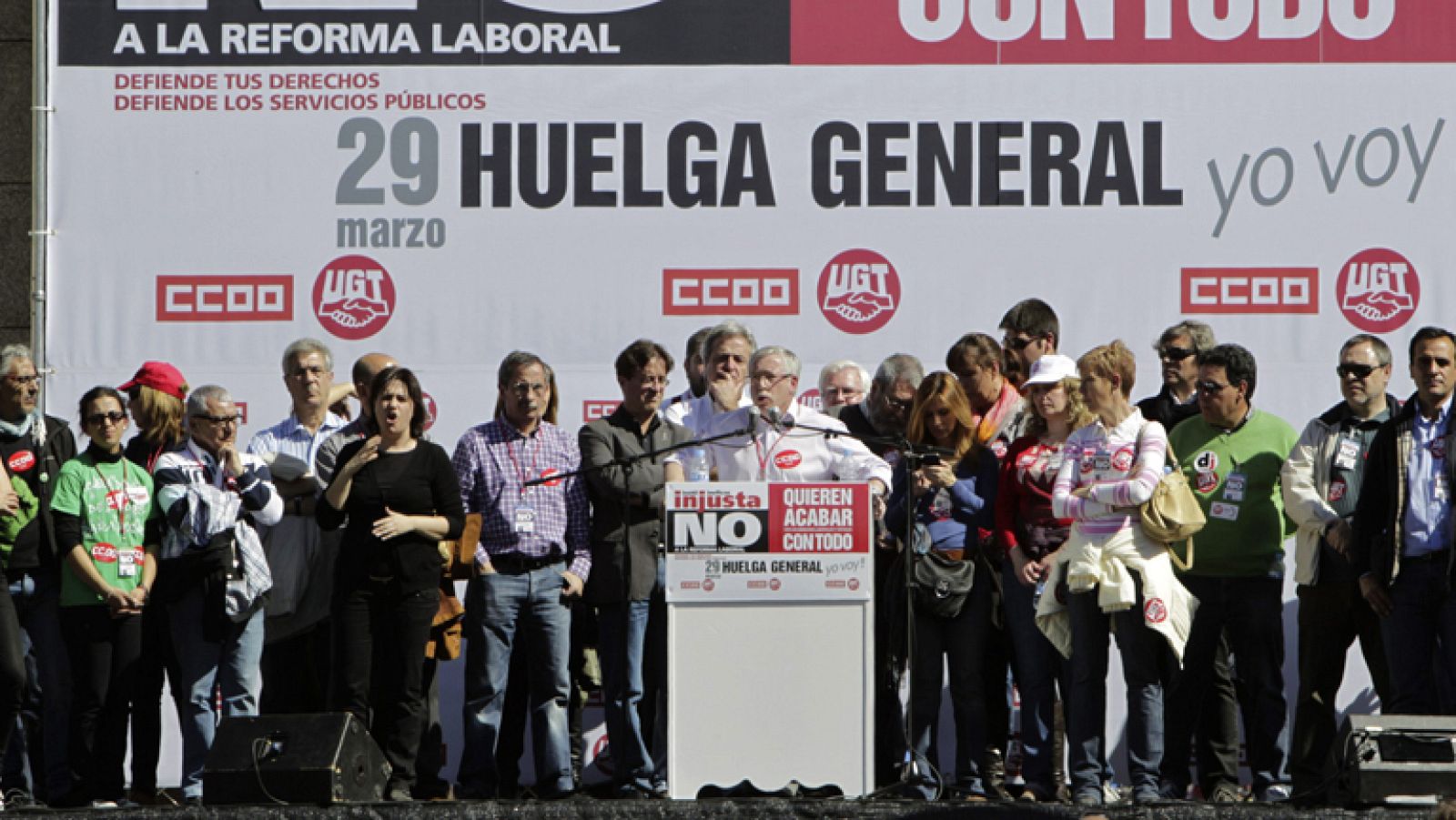 Comisiones y UGT insisten en que el gobierno puede rectificar la reforma laboral
