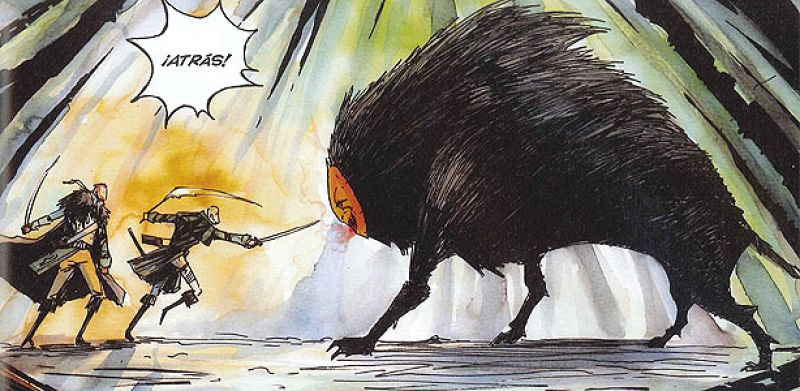 Hernán Rodríguez sigue los pasos de H.P. Lovecraft en el cómic 'Fuego negro'