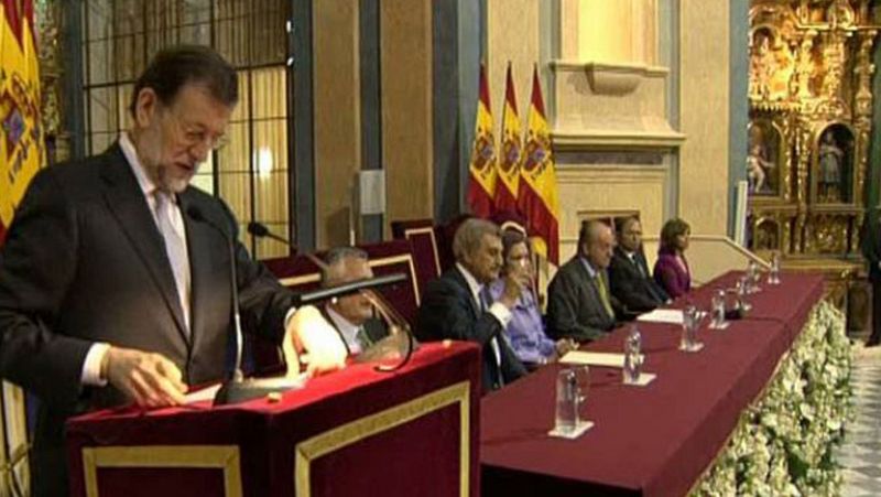 Rajoy en el bicentenario de la Pepa: "No hay que tener miedo a las reformas"