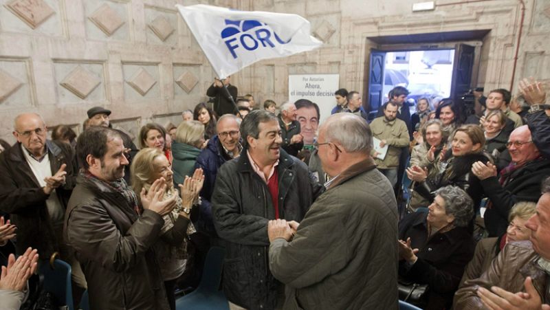 La huelga general se cuela en la campaña electoral asturiana