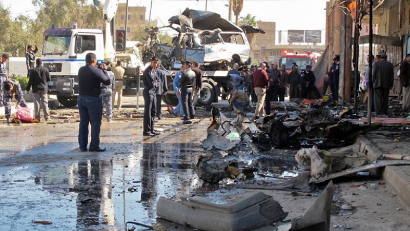 Un ataque terrorista coordinado con 16 explosiones deja 43 muertos y 200 heridos en Irak