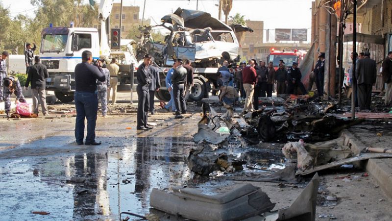 Un ataque terrorista coordinado con 16 explosiones deja 43 muertos y 200 heridos en Irak