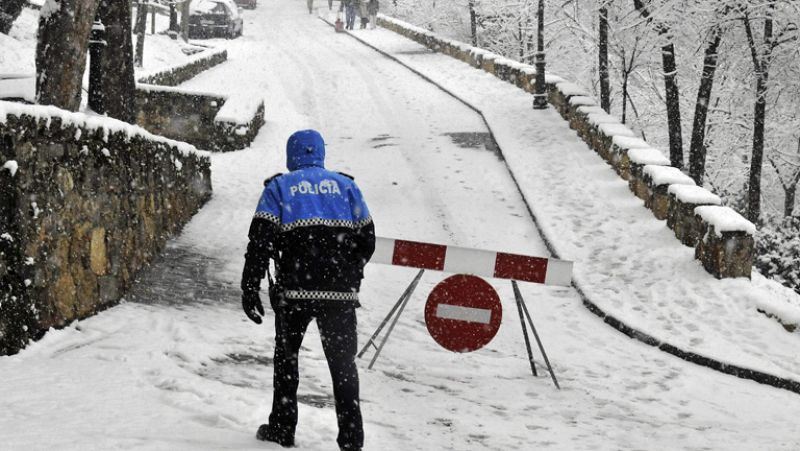 La primavera comienza con 21 provincias españolas en alerta por frío, viento y nieve