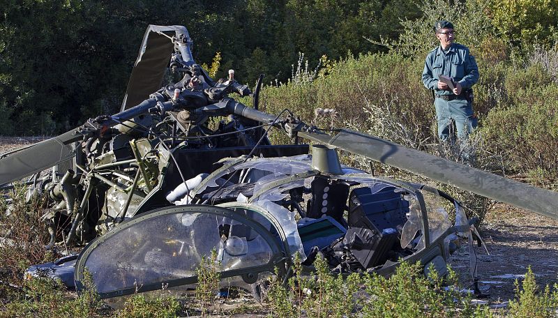 Tres fallecidos en un accidente de helicóptero en la localidad sevillana de Lebrija
