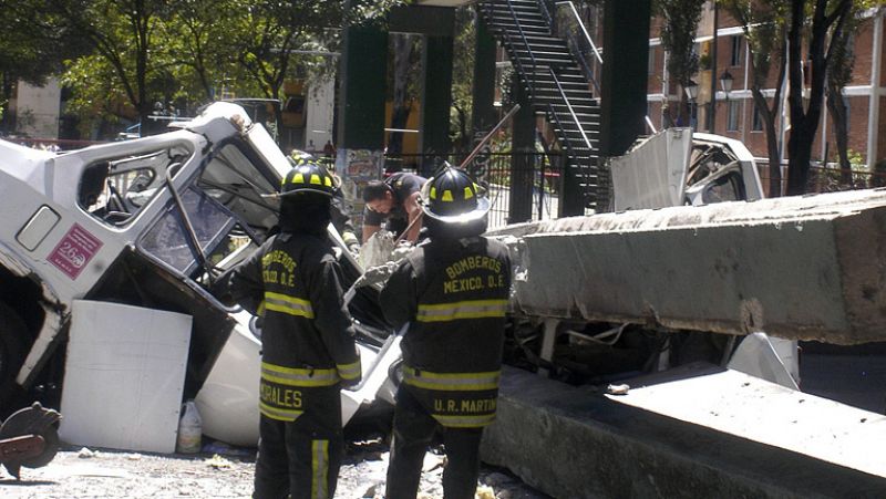 El gobierno de México cifra en 11 los heridos en el terremoto que sacudió la capital
