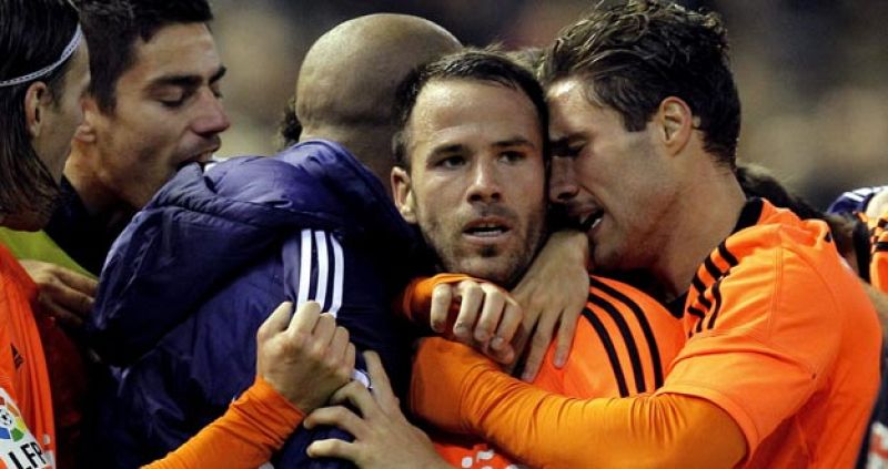 Regalo para el cumpleaños del Zaragoza en Valencia, 1-2