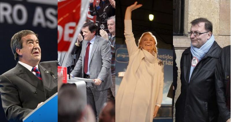Los posibles pactos de Gobierno dominan la campaña de las elecciones de Asturias