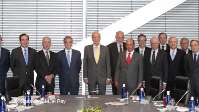 El rey pidió a los empresarios que "arrimen el hombro para crear empleo"