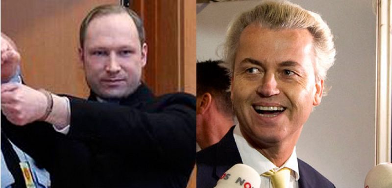 Una pieza teatral reúne al terrorista noruego Breivik  con el líder xenófobo holandés Geert Wilders