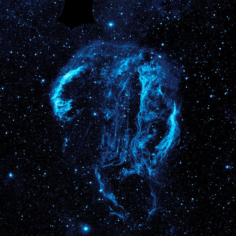 Captan detalles nunca vistos de la nebulosa Cygnus Loop, la más grande y cercana a la Tierra
