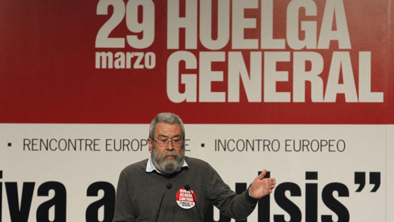 La huelga general contra la reforma laboral mide este jueves los apoyos de sindicatos y Gobierno