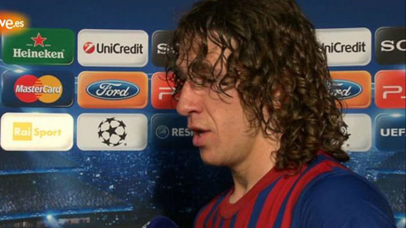 Puyol: "Hemos hecho un buen partido"