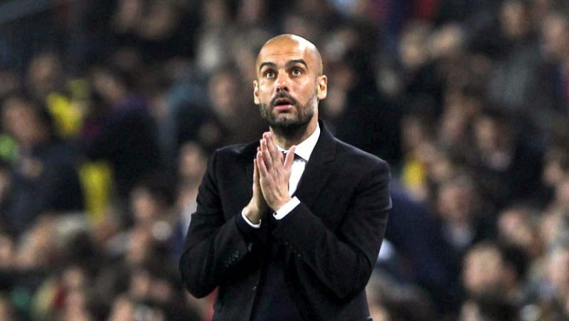 Guardiola:"El señor 'Ibra' puede decir lo que quiera, son cinco semifinales seguidas"