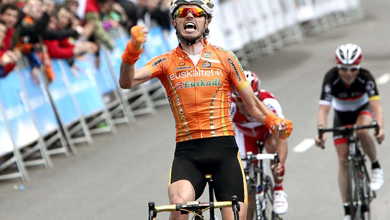 Samuel Sánchez gana por tercera vez consecutiva en Arrate