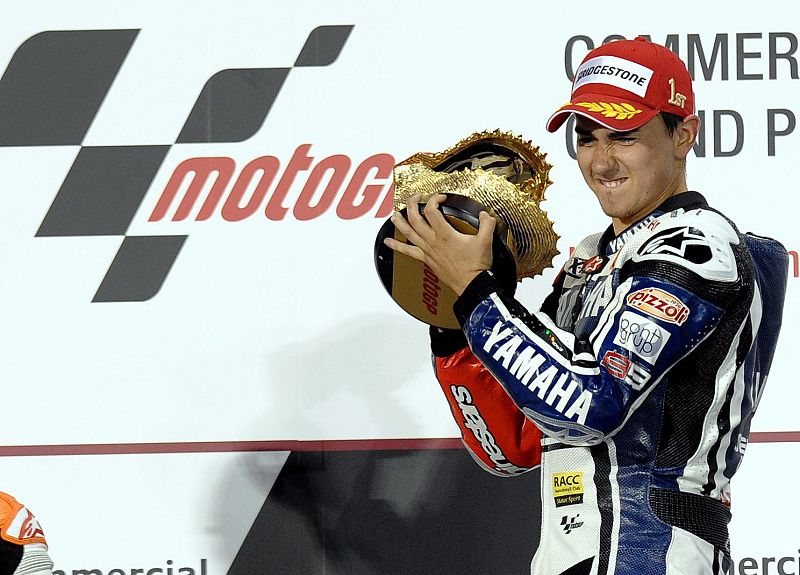Jorge Lorenzo: "Ha sido una victoria gracias a la constancia"