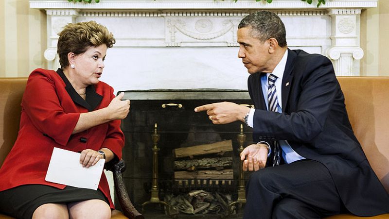 Rousseff quiere un diálogo "entre iguales" con EE.UU. y reequilibrar el comercio
