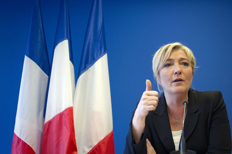 La ultraderechista Le Pen: "Salir del euro evitará a España una situación como la de Grecia"
