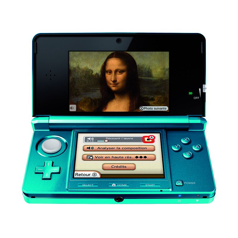 El Louvre cambia la audioguía por Nintendo 3DS
