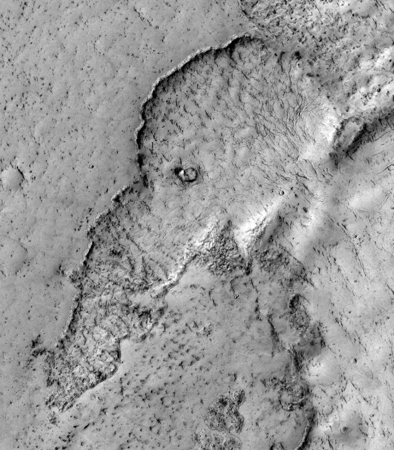 La NASA fotografía un 'elefante' en Marte