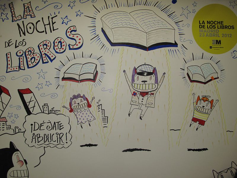 La Noche de los Libros celebra su séptima edición con más de 650 actividades en Madrid