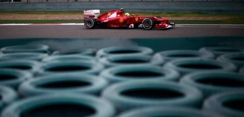 Ferrari busca la mejora en los neumáticos para el GP de Baréin