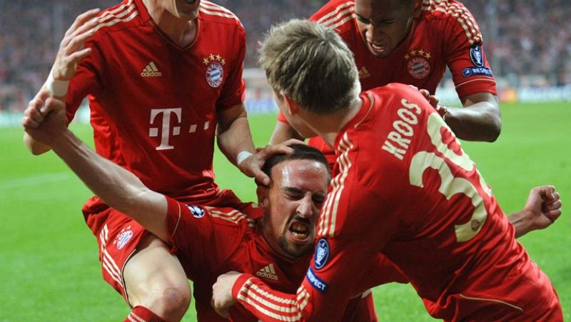Ribéry y Robben explotan las bandas del Bayern y destrozan al Real Madrid