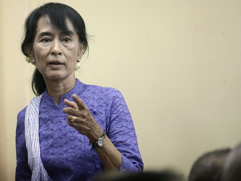 Aung San Suu Kyi viajará fuera de Birmania en junio por primera vez en 24 años