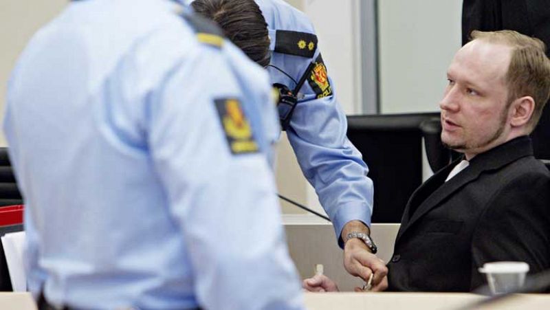 Breivik reitera ante el tribunal de Oslo que no es "un caso psiquiátrico"