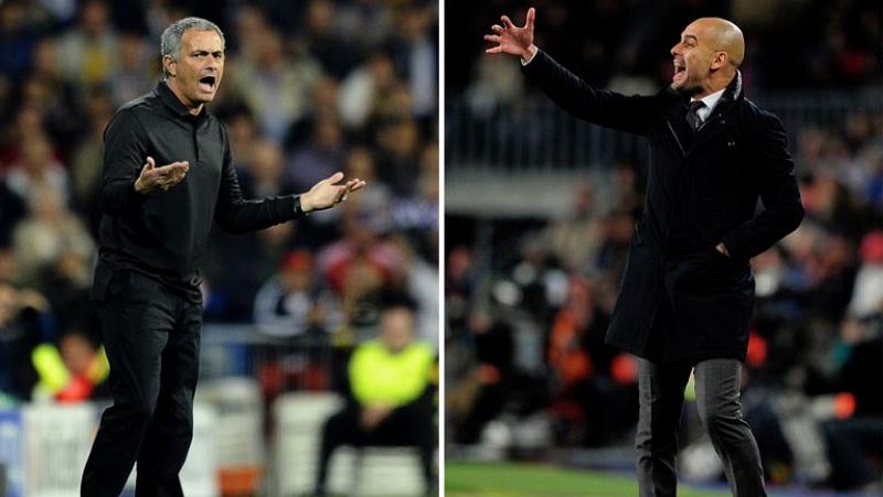 Mourinho y Guardiola apuran para resolver el rompecabezas de la alineación