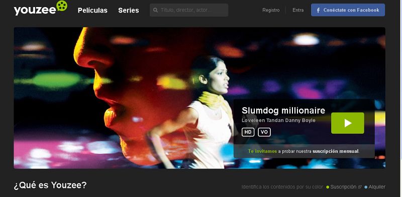 El videoclub 'on-line' Youzee, en abierto