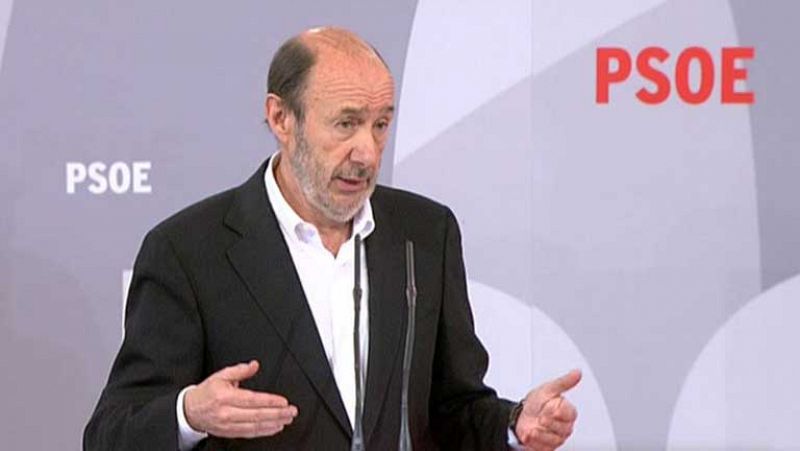 Rubalcaba: "El PSOE no ha bloqueado nada en torno a la renovación de RTVE"