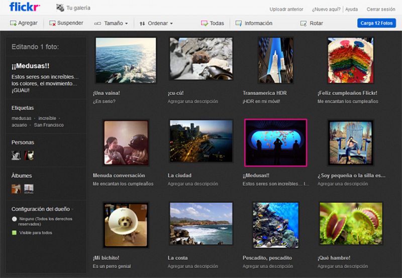Flickr supera los 7.000 millones de fotos y lanza un servicio en HTML5 para facilitar las subidas