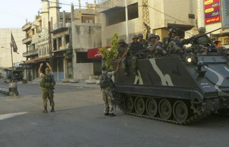 El Ejército se despliega en todo el Líbano para hacerse cargo de la seguridad