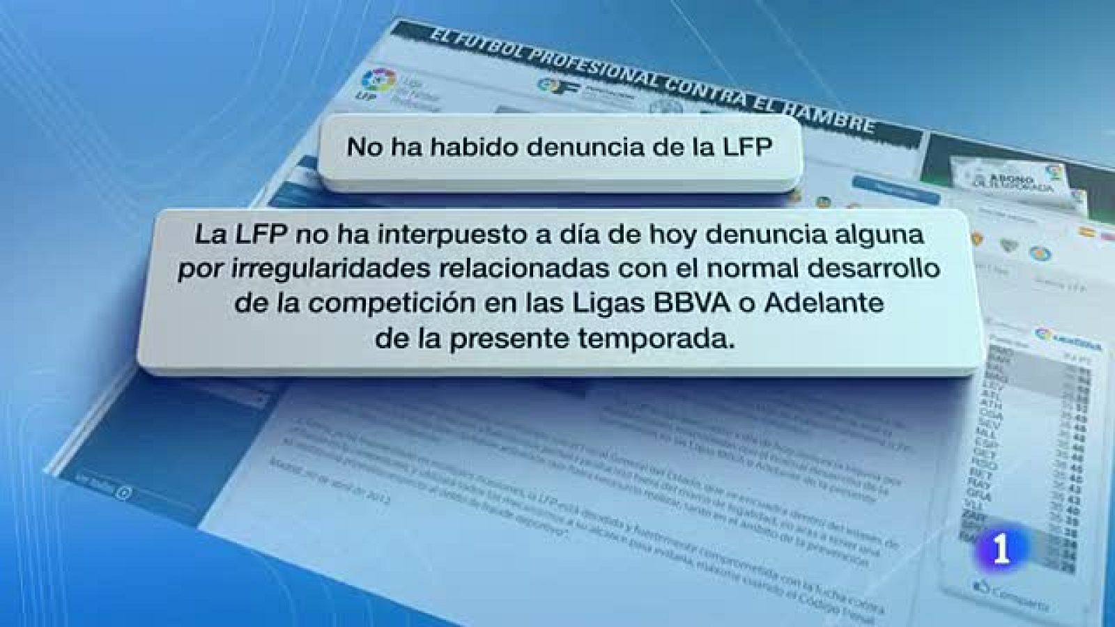 La Liga desmiente los supuestos amaños de partidos