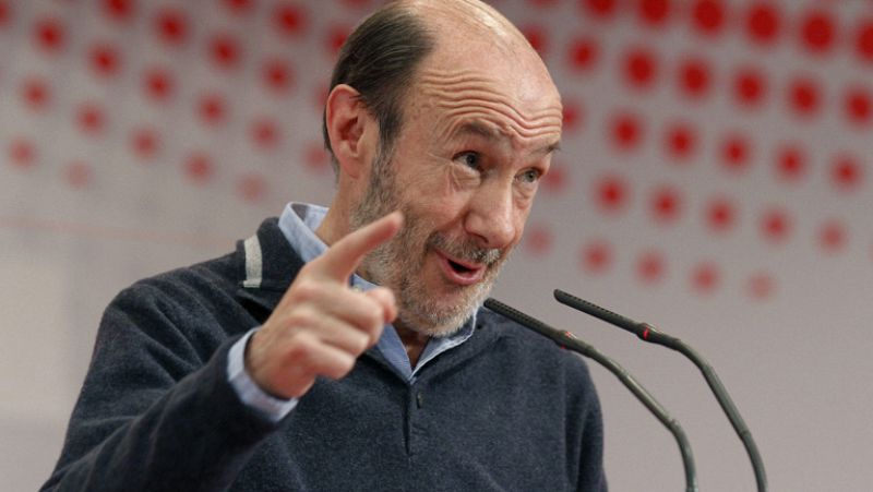 Rubalcaba cree "insólito" que no se haga el debate del estado de la nación