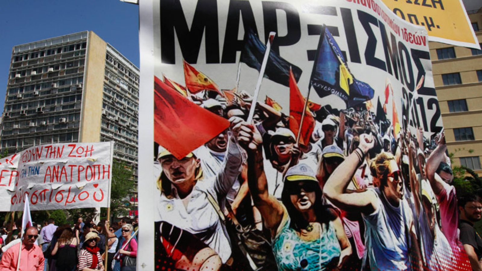 Miles de personas de todo el mundo salen a las calles en el Día Internacional del Trabajo