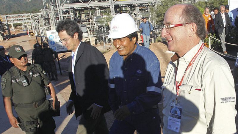 El presidente Evo Morales expropia la filial de Red Eléctrica Española en Bolivia