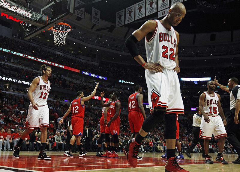 Los Bulls se hunden sin Rose y los Celtics empatan con los Hawks