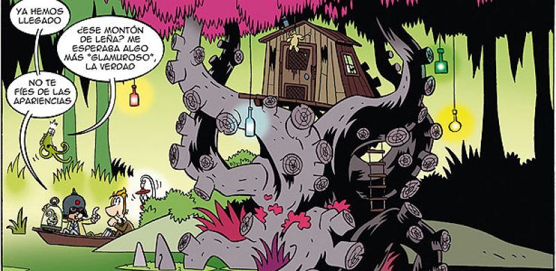 'Secretos arcanos', un divertido cómic que parodia los mundos de H.P. Lovecraft