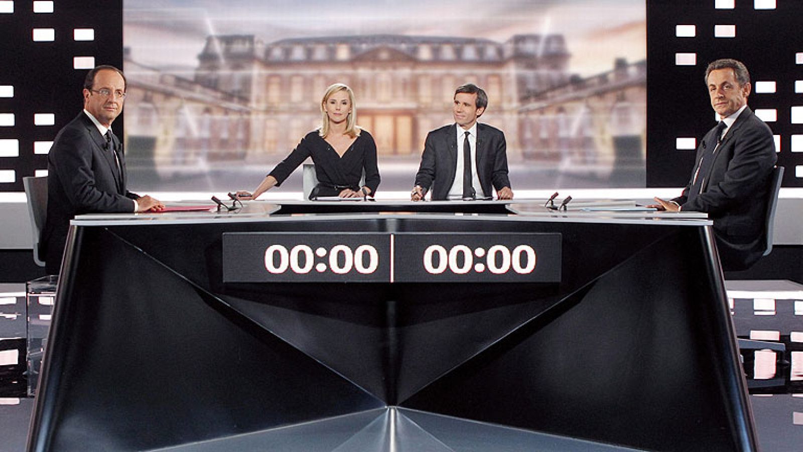 Debate entre Sarkozy y Hollande a cuatro días de la segunda vuelta de las presidenciales