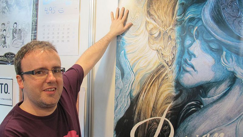 Enrique Corominas recrea la belleza de 'El retrato de Dorian Gray' en el cómic