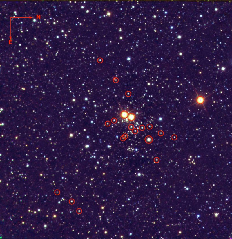Investigadores españoles descubren un cúmulo estelar masivo cercano a la Tierra