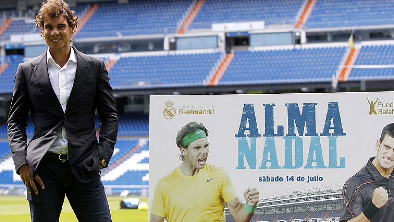 Nadal espera que el partido contra Djokovic en el Bernabéu sea "un día inolvidable"
