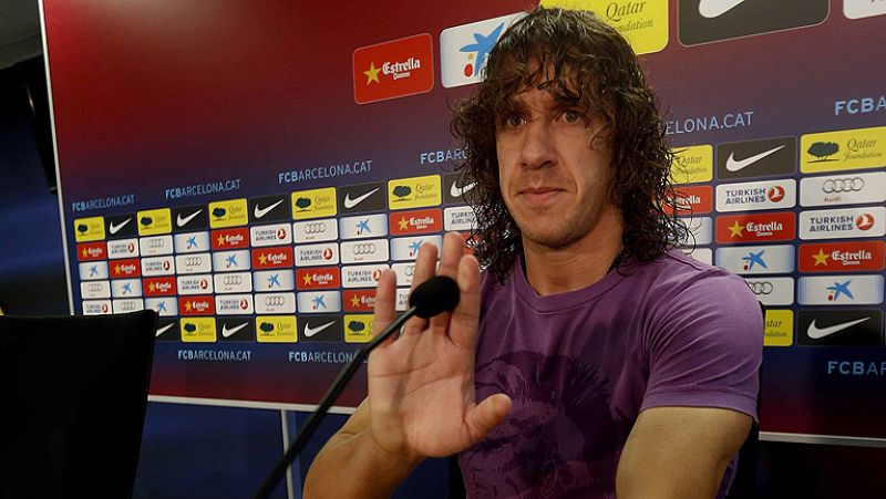 Carles Puyol: "Veo complicado estar en la Eurocopa, creo que es imposible"