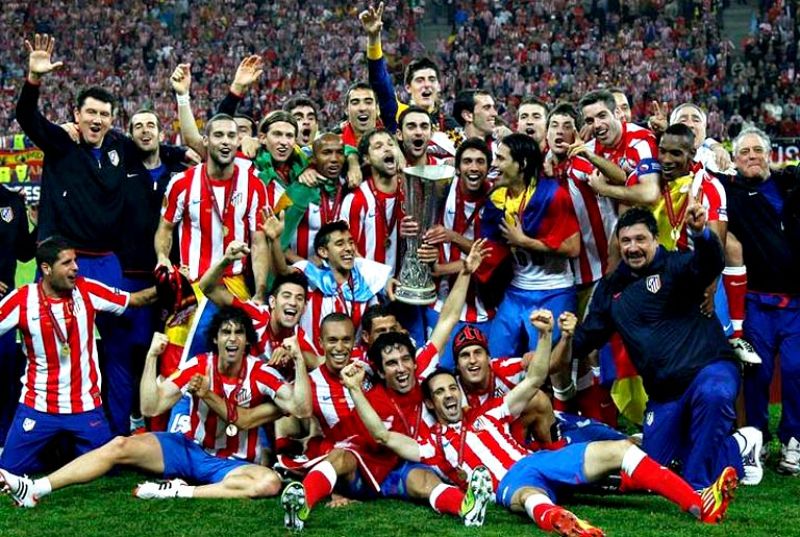Las celebraciones del Atlético empiezan en La Almudena y terminan en Neptuno