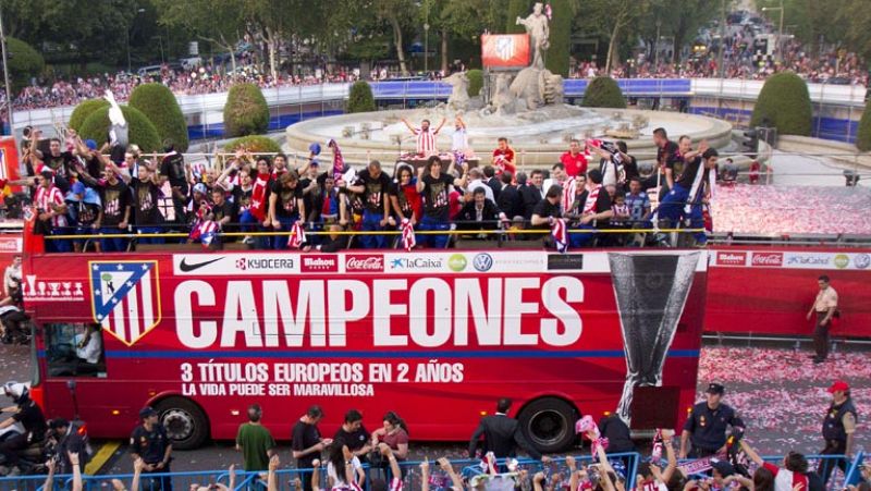 "¿Papá, por qué somos del Atleti? Por los héroes de Bucarest"