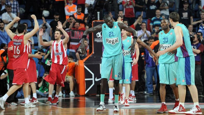 El Barcelona no encuentra su juego ante Olympiacos (64-68)