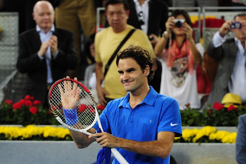 Federer: "En estas pistas es mejor ser agresivo que pasivo"
